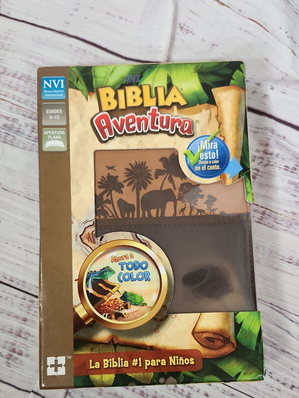 NWT Biblia Aventure (NVI Spanish Bible) For Boys